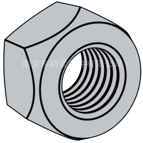 NF E 25-411 - 1985(R2001) 全金屬六角鎖緊螺母